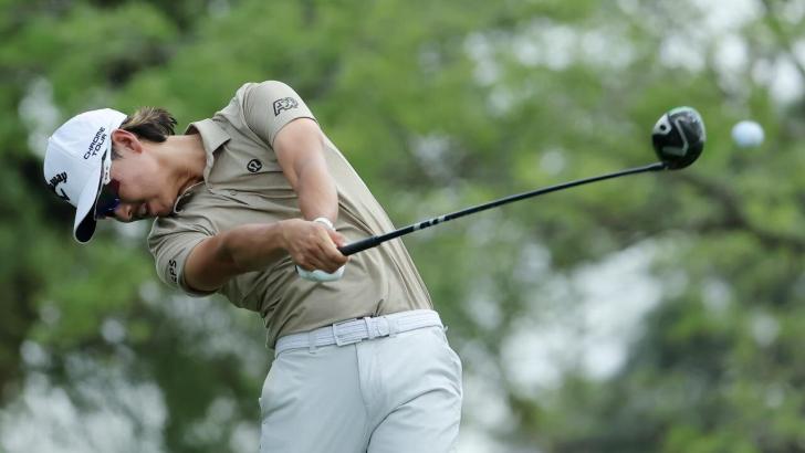 Golfer Min Woo Lee